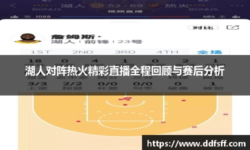 湖人对阵热火精彩直播全程回顾与赛后分析